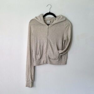Gray Zip-Up Hoodie by TNA
